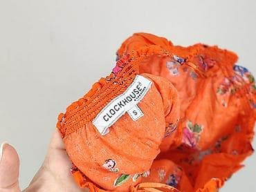 pomarańczowe bluzki: Clockhouse, Bluzka damska, rozmiar S — 5