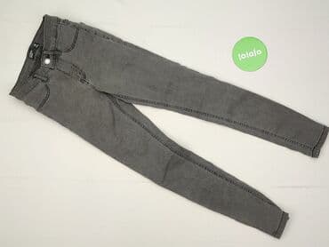 skinny zimowe ciepłe dżinsy: Sinsay, Jeansy damskie, rozmiar 2XS — 2