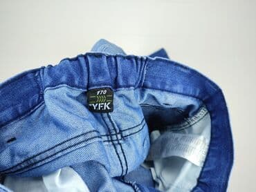 sukienki czerwone dopasowane: Spodnie jeansowe, Y.F.K., 15 lat, 170, stan - Idealny — 5