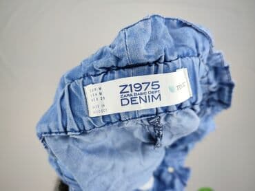 kuloty jeansowe zara: Zara, Spodnie 3/4 damskie, rozmiar M — 4