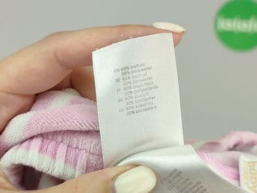woskowane spodnie dla dziewczynki: Sweatpants, 3-6 months, condition - Good — 5