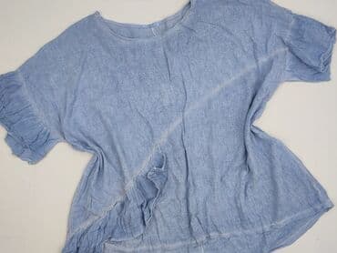 bluzki jeansowe: Bluzka damska, rozmiar 9XL — 1