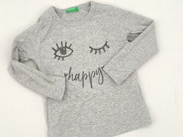 koszula z muslinu: Blouse, Benetton, 1.5-2 years, 86-92 cm, condition - Very good — 1