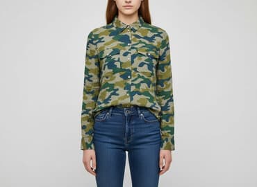 koszula niebieska hm: H&M, Koszula damska, rozmiar M — 9