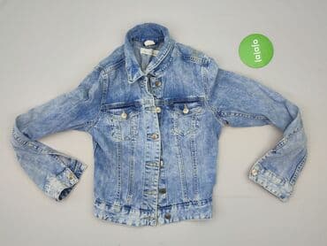 vero moda jeans jacket: H&M L.O.G.G., Kurtka jeansowa damska, rozmiar 2XS — 2