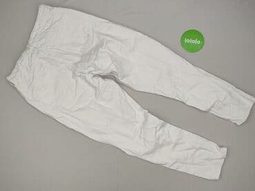 biale szerokie jeansy: Primark, Jeansy damskie, rozmiar L — 3