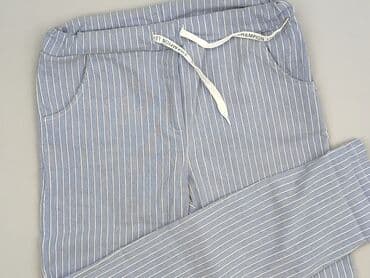 krótkie spodenki z lampasami: Unisono, Spodnie materiałowe damskie, rozmiar L — 1