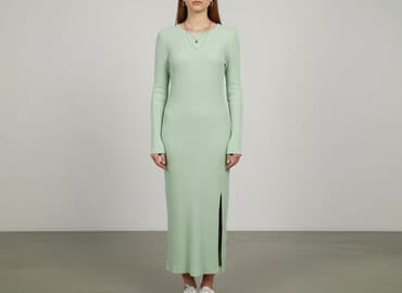 reserved sukienka butelkowa zieleń: Reserved, Sukienka damska, rozmiar M — 7