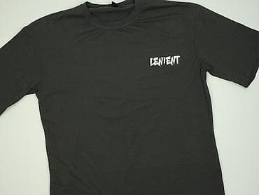 czarne bluzki basic: Shein, T-shirt damski, rozmiar M — 1