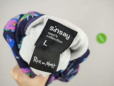 bluza z simpsonami: Sinsay, Bluza z kapturem dla mężczyzn, rozmiar L — 4