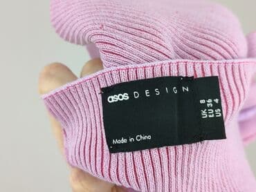 sukienka z bufiastymi rękawami asos: ASOS Design, Top damski, rozmiar S — 4