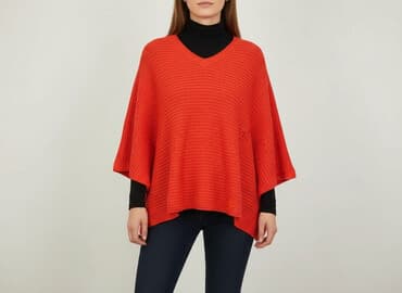 ubrania na szydełku krok po kroku: Narzutka damska, rozmiar One size — 1