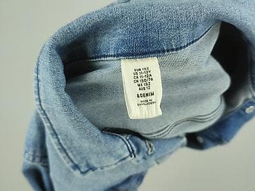 blue flame kurtka: Dziecięca kurtka jeansowa, 12 lat, 146-152 cm, H&M, stan - Bardzo dobry — 4