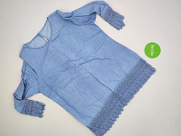 chabrowa bluzki plus size: Bluzka damska, rozmiar 4XL — 2