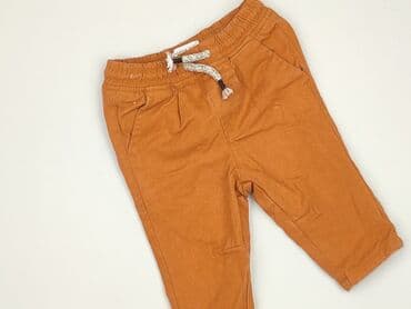 ubrania dla dzieci c a: Baby material trousers, 3-6 months, 62-68 cm, Reserved, condition - Very good — 1