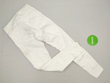 dżinsy białe: Bershka, Jeans for women, size M — 3