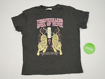 bluzki z ustami: PULL&BEAR, T-shirt damski, rozmiar L — 2