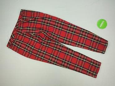 trampki na platformie h: Spodnie materiałowe damskie, rozmiar L — 3