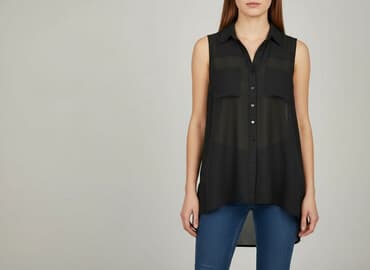 koszulka z szerokimi rękawami: Amisu, Bluzka damska, M — 8