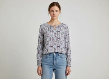 niebieska bluzki: Blue, Bluzka damska, rozmiar S — 1