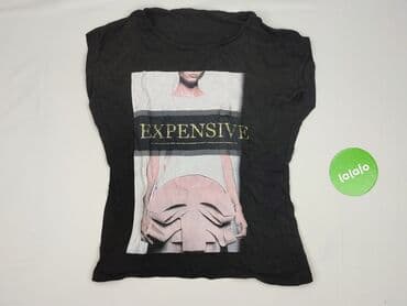 czarne koszulki damskie z nadrukiem: T-shirt damski, rozmiar S — 2