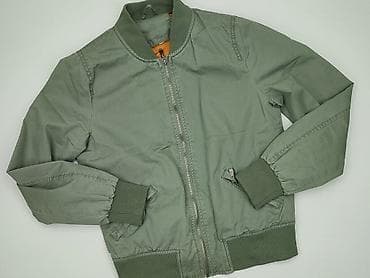 basic apparel kurtki: Męska kurtka bomber w kolorze khaki/oliwkowym. - Krój: klasyczny — 1