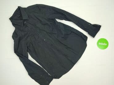 czarna koszula do niebieskiego garnituru: Colours of the World, Koszulа dla mężczyzn, rozmiar L — 2