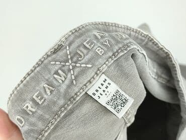 szare szerokie jeansy: Jeansy damskie — 4