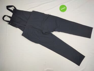 spodnie jeansowe damskie stradivarius: Stradivarius, Ogrodniczki damskie, rozmiar M — 3