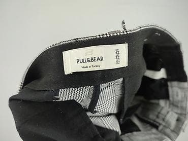 klocki kratka: PULL&BEAR, Spodnie materiałowe damskie, rozmiar L — 5