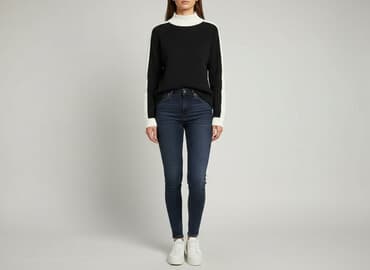 kurtka puchowa damska z kapturem reserved: Bpc bonprix collection, Sweter damski, rozmiar M — 6