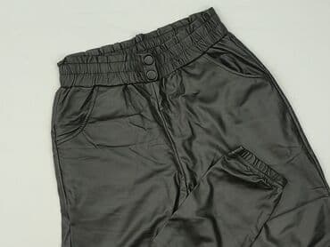 joggery skórzane damskie: Spodnie materiałowe damskie, rozmiar L — 1