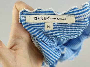 koszulki bez rękawów damskie marella: Tom Tailor Denim, Top damski, rozmiar M — 4
