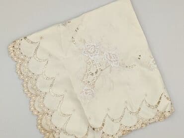 Tablecloths: PL - Tablecloth 78 x 78, color - Beige, condition - Very good — 1