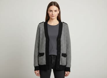 kurtki puchowe hm: H&M, Kardigan damski, rozmiar S — 6