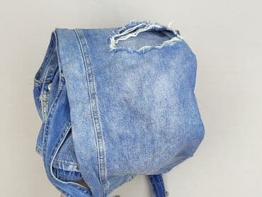 jeansowe ogrodniczki damskie: H&M, Ogrodniczki damskie, rozmiar M — 6