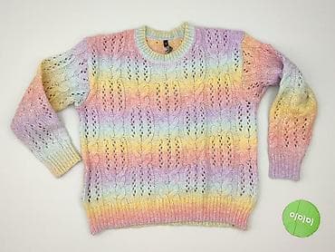 sweter w serca h: Golden Days, Sweter damski, rozmiar M — 2