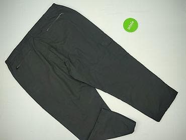 cargo crop: Męskie spodnie Chums - Kolor: czarny - Rozmiar: 44 (talia 44" — 3