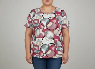 bluzki koszulowe duże rozmiary: Women`s T-shirt, size 4XL — 1