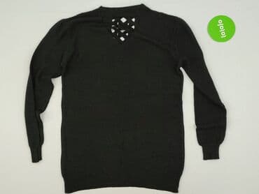 sweter z wiązaniem na plecach: Sweter damski, rozmiar S — 2