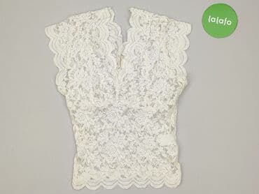 bluzka na drutach na lato: T-shirt damski, rozmiar S — 3