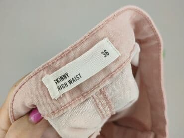 jakie rajstopy do bialej sukienki: Skinny, Spodnie materiałowe damskie, rozmiar S — 4