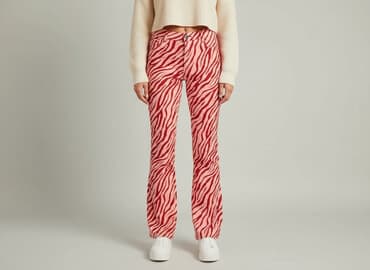 bershka spodnie zebra: Primark, Spodnie materiałowe damskie, rozmiar S — 1