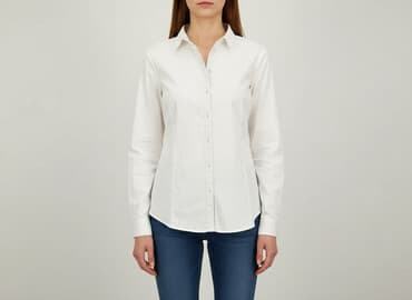 dluga biala koszula: Reserved, Koszula damska, rozmiar M — 8