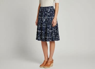 spódniczka dżinsowe z wysokim stanem: Janina, Spódnica damska, rozmiar S — 7