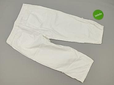 biale kombinezony: Marks & Spencer, Spodnie 3/4 damskie, rozmiar L — 3