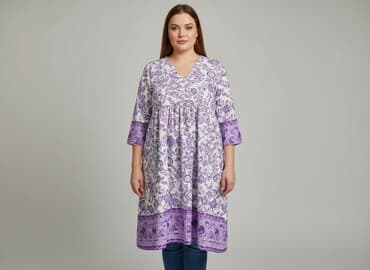 sukienka liliowa na wesele: Sukienka damska, rozmiar L — 6