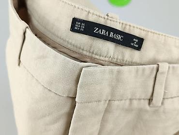 pull and bear rozmiarowka: Zara, Spodnie materiałowe damskie, rozmiar S — 4
