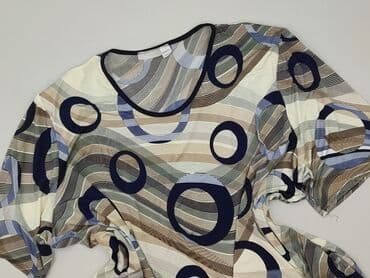 bluzki we wzory geometryczne: Bluzka damska, rozmiar 4XL — 2
