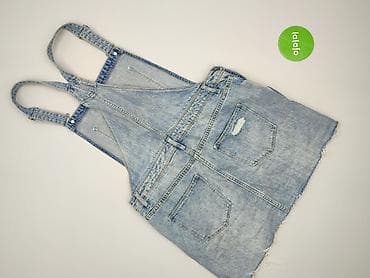 ragged jeans: H&M, Ogrodniczki damskie, rozmiar L — 4